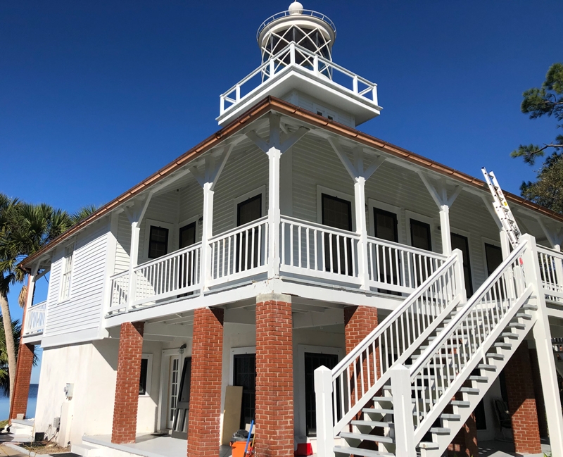 Copper Gutter Installation